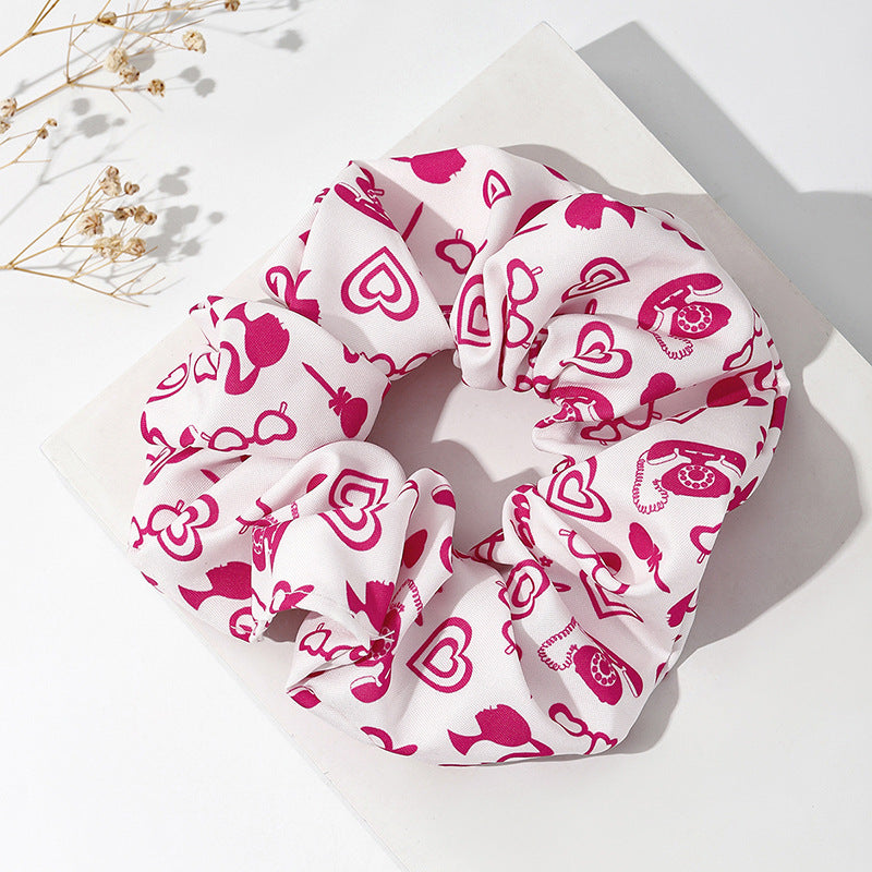 Wholesale fabric Valentine's Day love hair band