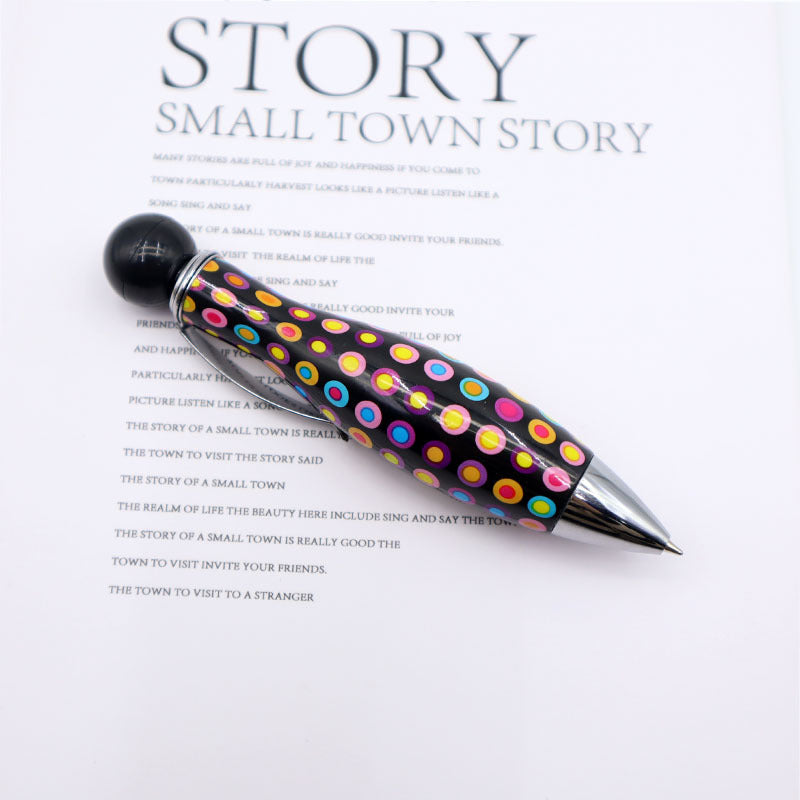 Wholesale  Short Twist Bowling Chubby Ball Pen