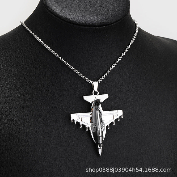 Wholesale  Model Stainless Steel Necklace  All-match Woolen Chain