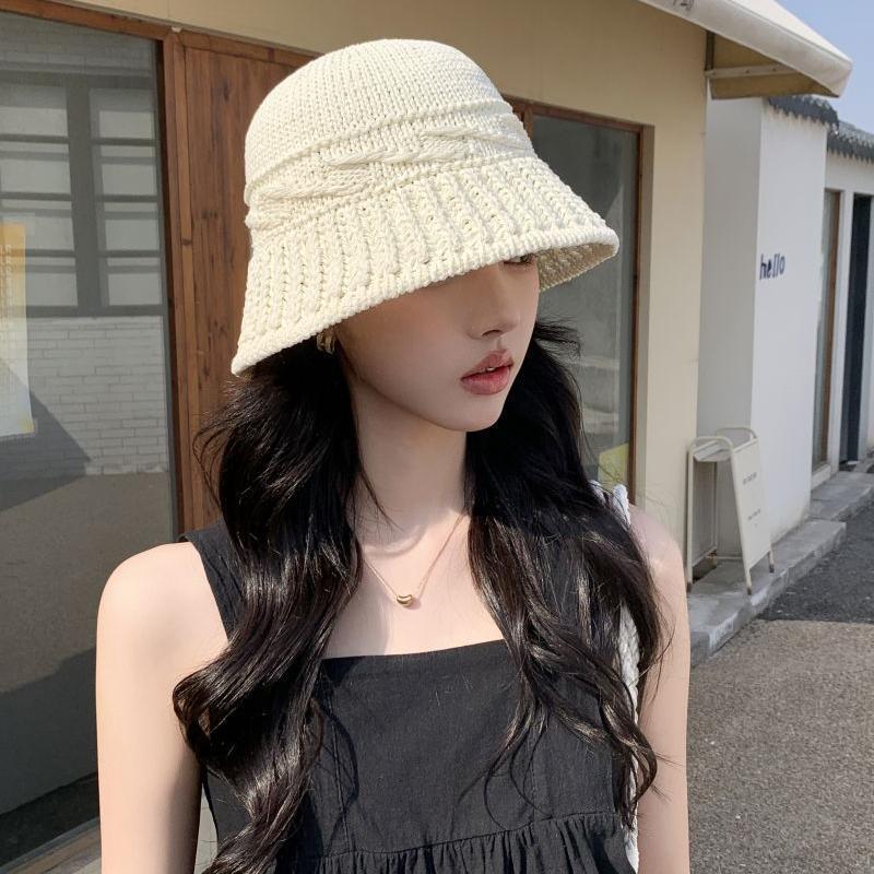 Wholesale Hollow Fisherman Hat  Foldable Breathable Bucket Hat