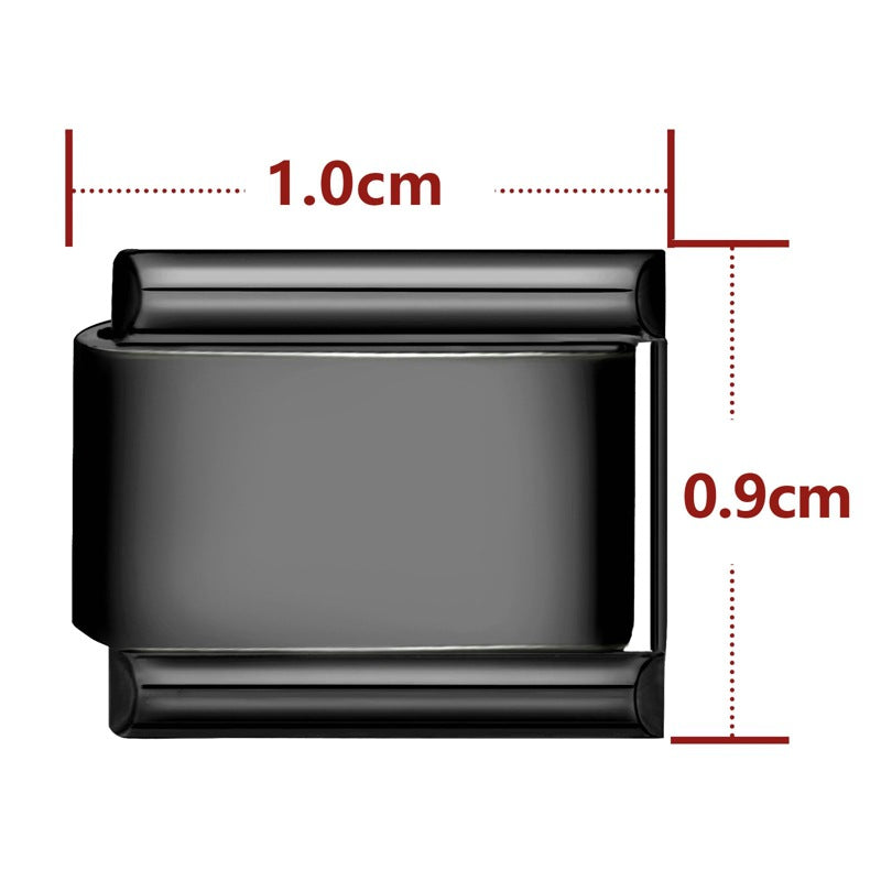 Wholesale Italian Charm Bracelet 9mm DIY Splicing Cute Creative Stainless Steel Composable Bracelet