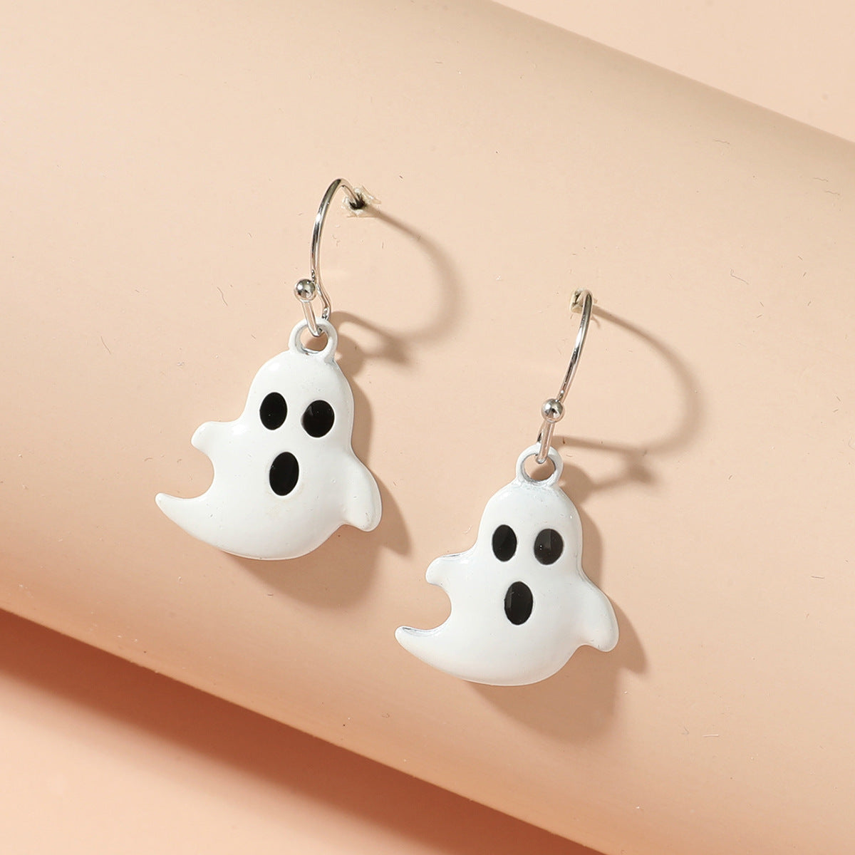 Wholesale Halloween series funny  skull earrings exaggerated fun pumpkin bat earrings