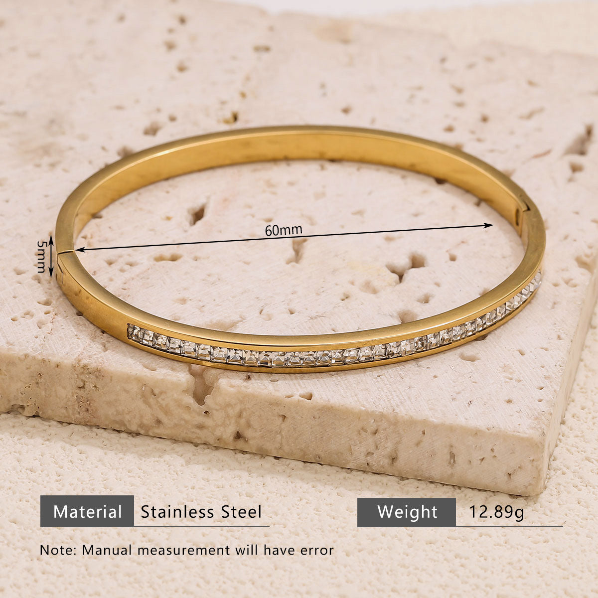 Wholesale Light Luxury  Bracelet for Women 18K Titanium Steel Color Retention