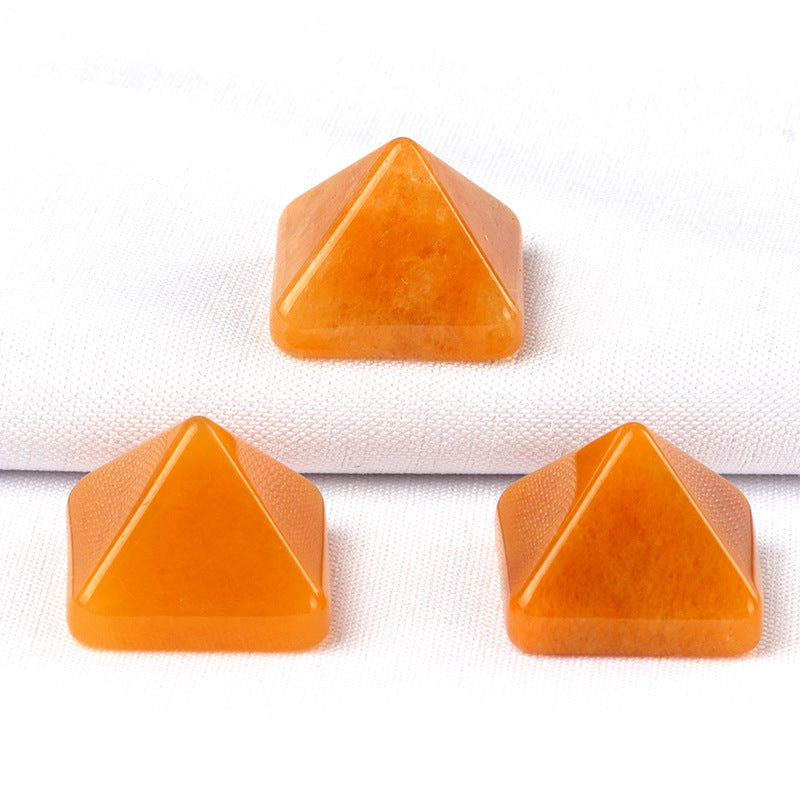 Wholesale Natural Crystal Semi-precious Stone Pyramid ACC-DS-KeSuo002