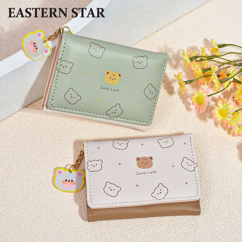 Wholesale Short Cartoon Trifold Wallet