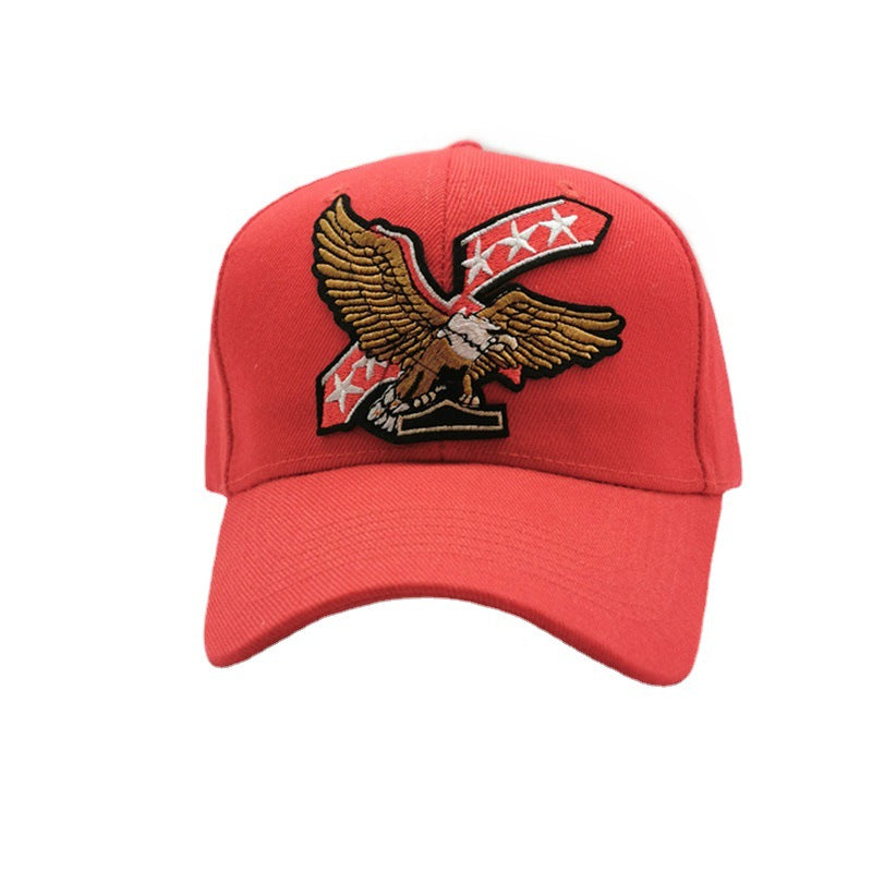 Wholesale  camouflage American eagle head embroidery baseball cap