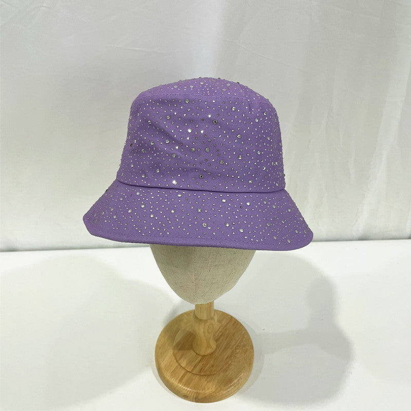 Wholesale Starry Rhinestone Bucket Hat ACC-HT-YunDa001