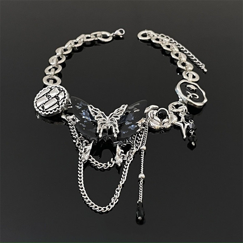 Wholesale Purple Butterfly Necklace
