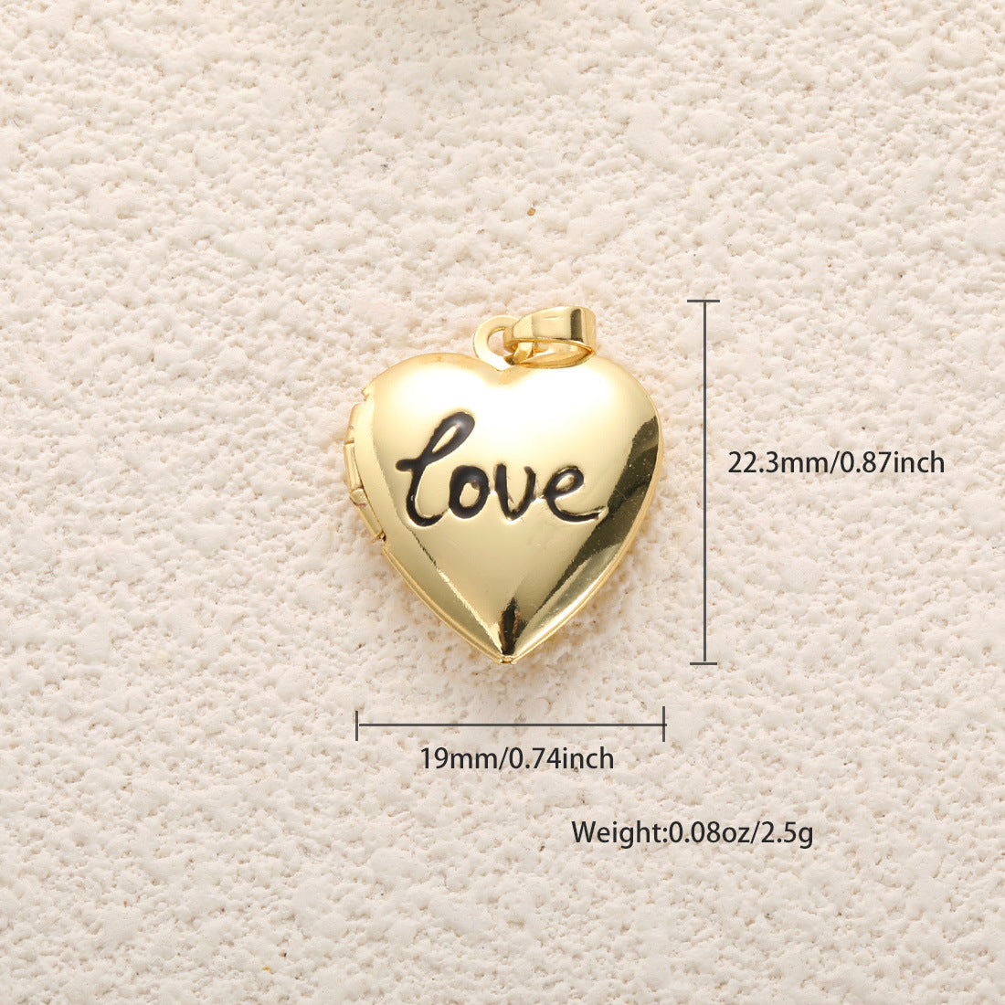 Wholesale Ins Style Star Heart Pendant,  Copper with Zircon,  DIY Jewelry Accessory