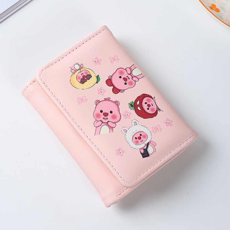 Wholesale Trifold Cute Puppy Wallet ACC-WT-Jial002