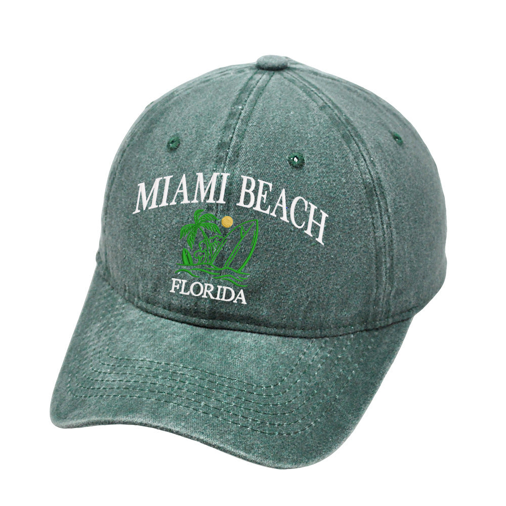 Wholesale Vintage Beach Hat Baseball Cap Embroidered Beach Cap ACC-HT-HaiPu003
