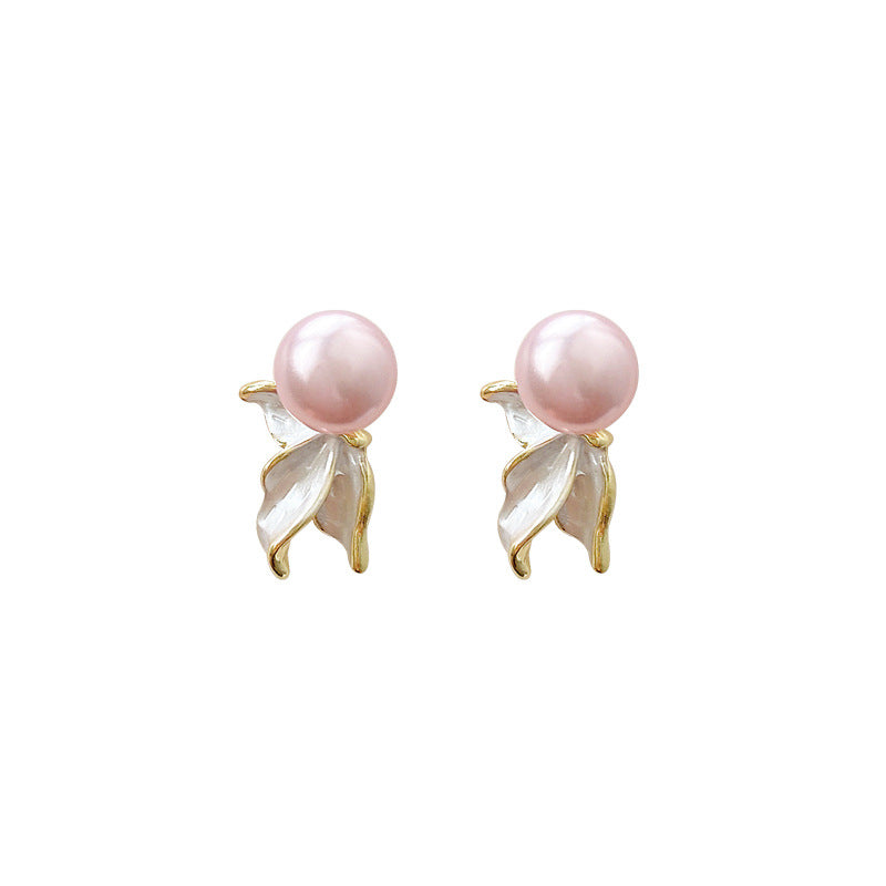Wholesale  Pearl Geometric Earrings  Luxury  Earrings