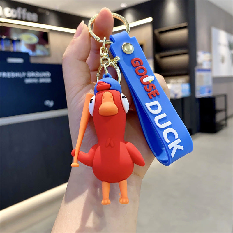 Wholesale Cartoon Cute Silicone Keychain ACC-KC-Lanb010