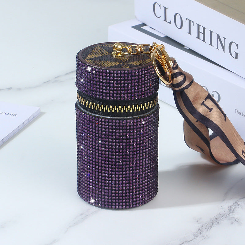 Wholesale Diamond Coin Purse Mini Keychains ACC-KC-RuiJie002