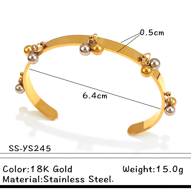 Wholesale Stainless steel starfish shell ring women' s fashion pendant design cross,  titanium steel open ring