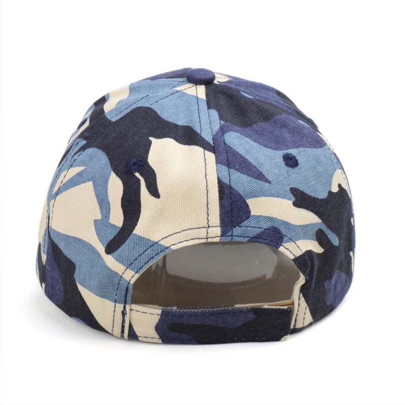 Wholesale Camouflage Baseball Cap  Casual Fashion Velcro Cap Sunscreen Sunshade Hat