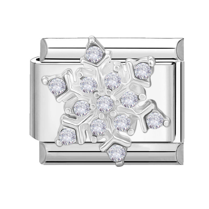 Wholesale Italian Charm Bracelet 9mm DIY Splicing Butterfly Series Stainless Steel Composable Bracelet