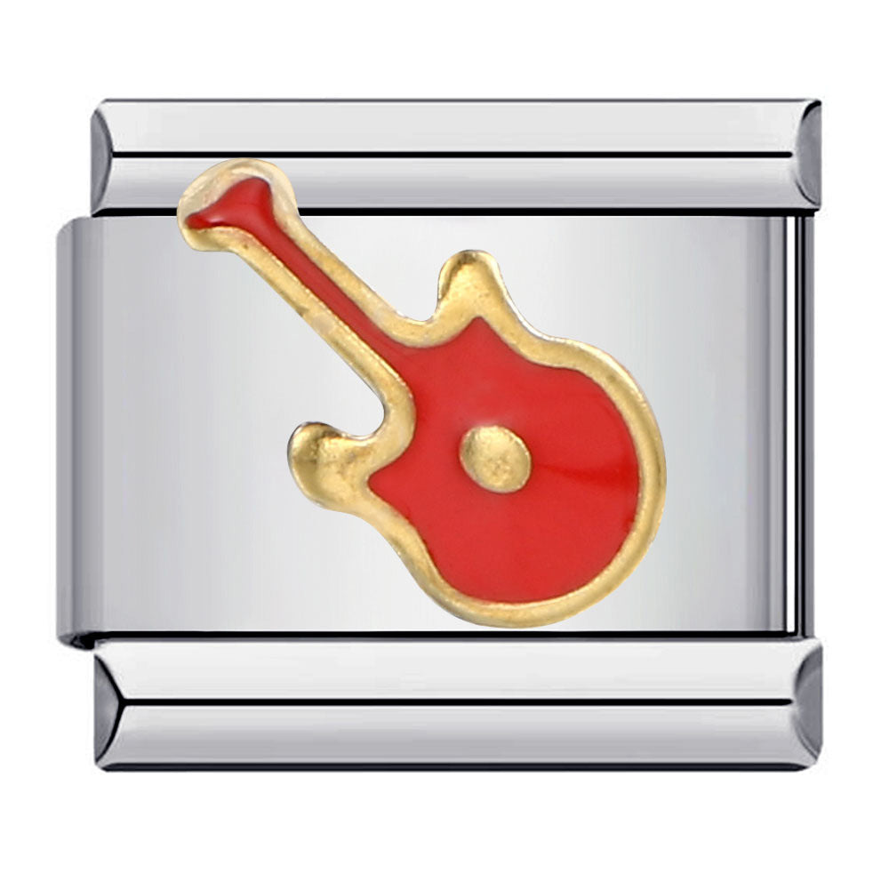 Wholesale Stainless Steel Italian Module Bracelet Titanium Steel Welding Pattern DIY  Charms