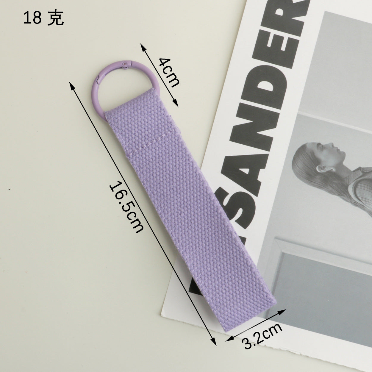 Wholesale Trendy Green Polyester Lanyard Keychain Wrist Strap Wedding Gift DIY Resale Accessory