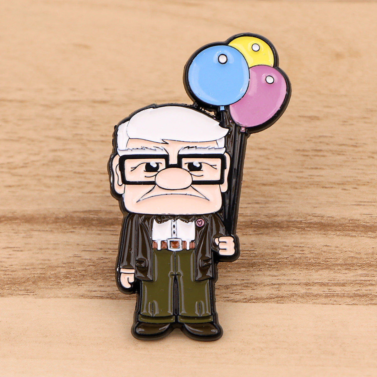 Wholesale character cartoon letter alloy brooch