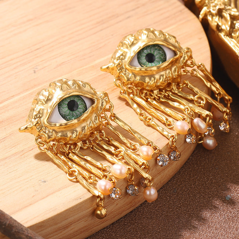 Wholesale Vintage Devil's Eye Ring  Luxury Retro Personality Ring