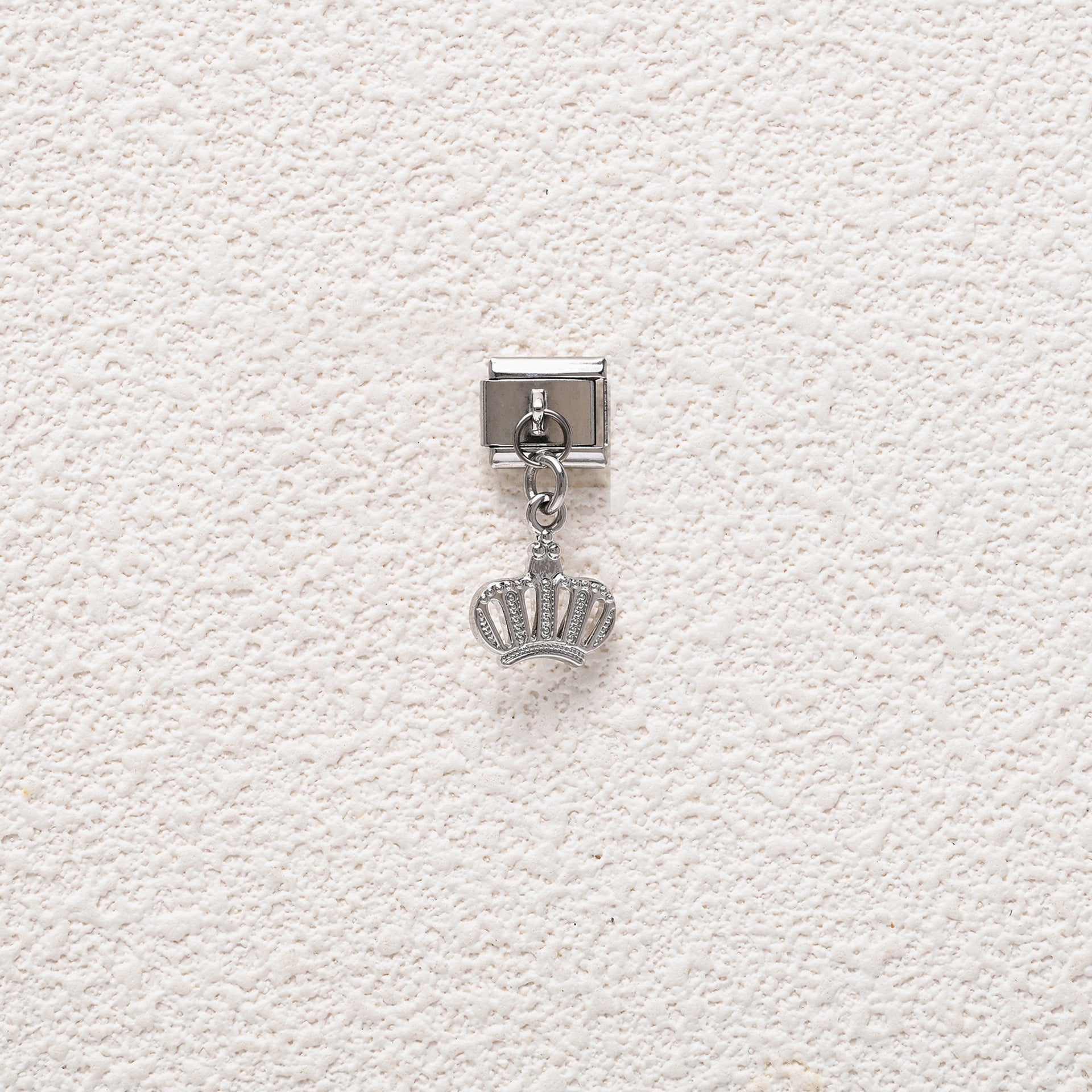 Wholesale 5pcs/ pack  9mm Italian Charm Starter Bracelets DIY square Single Section Creative Stainless Steel Composable Bracelet