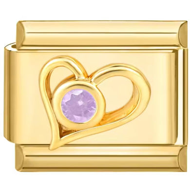 Wholesale Italian Charm Bracelet 9mm DIY Splicing Diamond Gold Stainless Steel Composable Bracelet