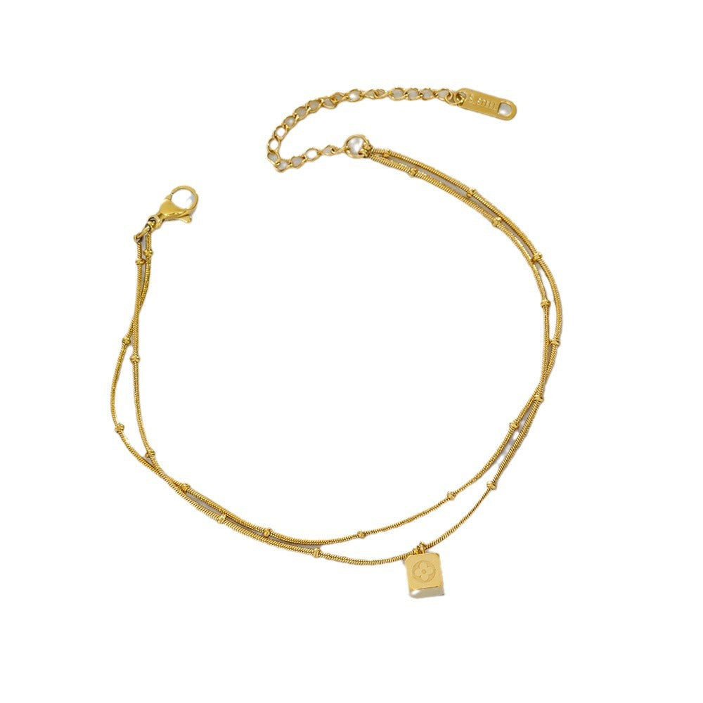 Wholesale Titanium Steel Bracelet Electroplated Finish All-Match Design Summer Chic Fashion Accessory