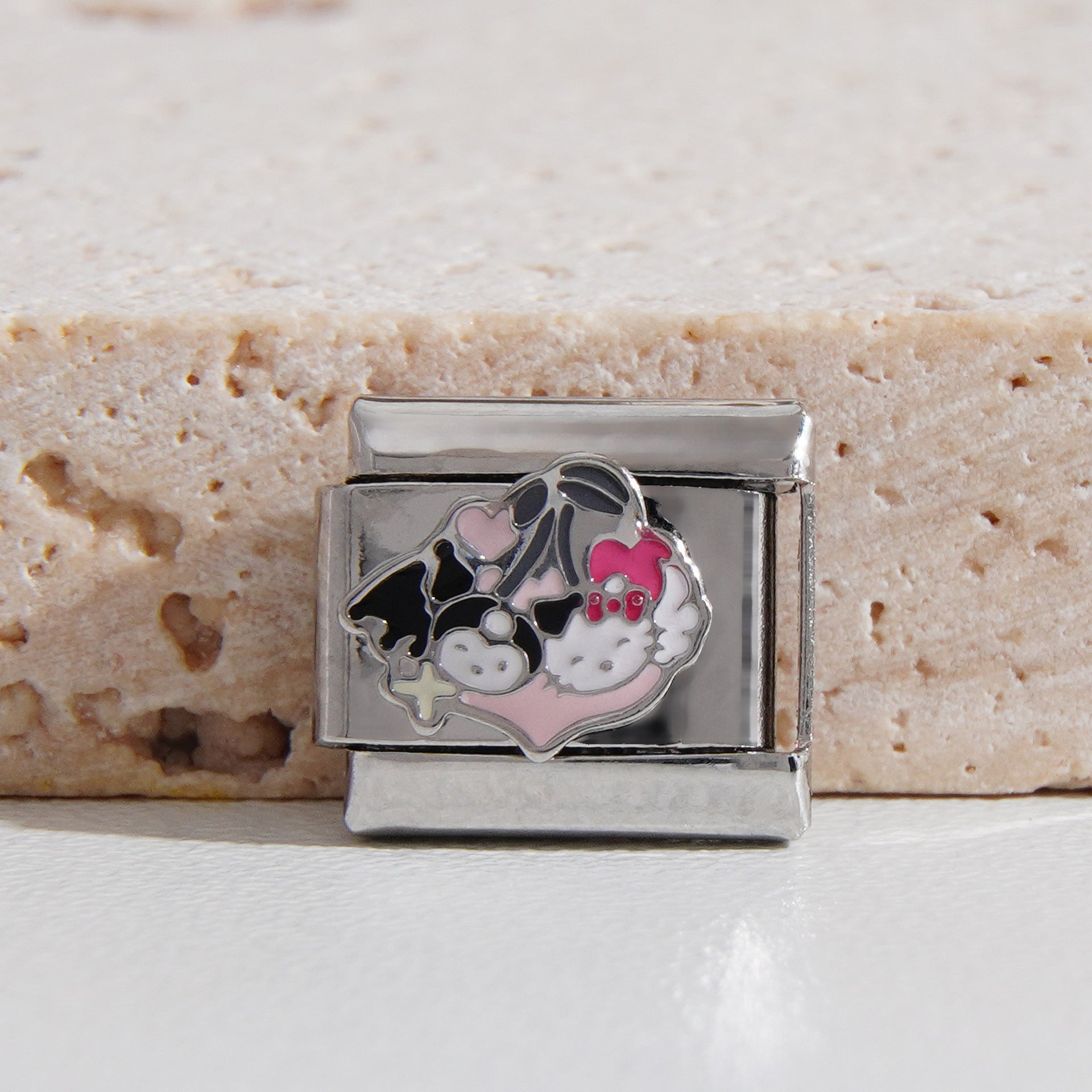 Wholesale Italian Charm Bracelet 9mm DIY Splicing Halloween Series Stainless Steel Composable Bracelet