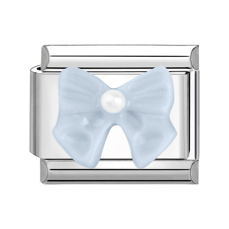 Wholesale  Italian Charm Bracelet 9mm DIY Colorful Personalized Creative Stainless Steel Composable Bracelet