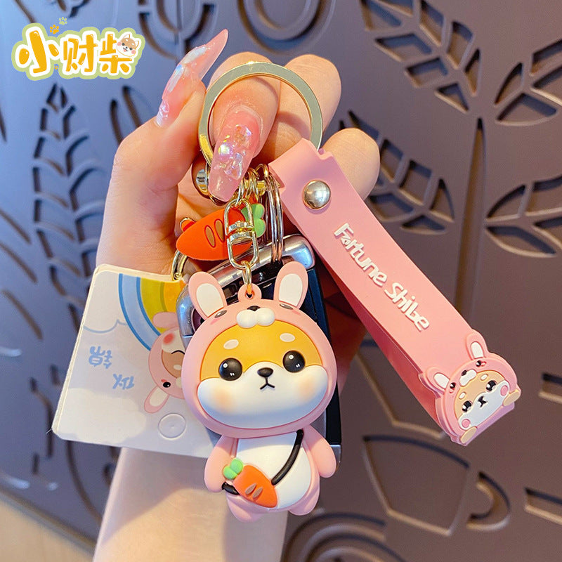 Wholesale  Cartoon Zodiac Rabbit Cute Keychain