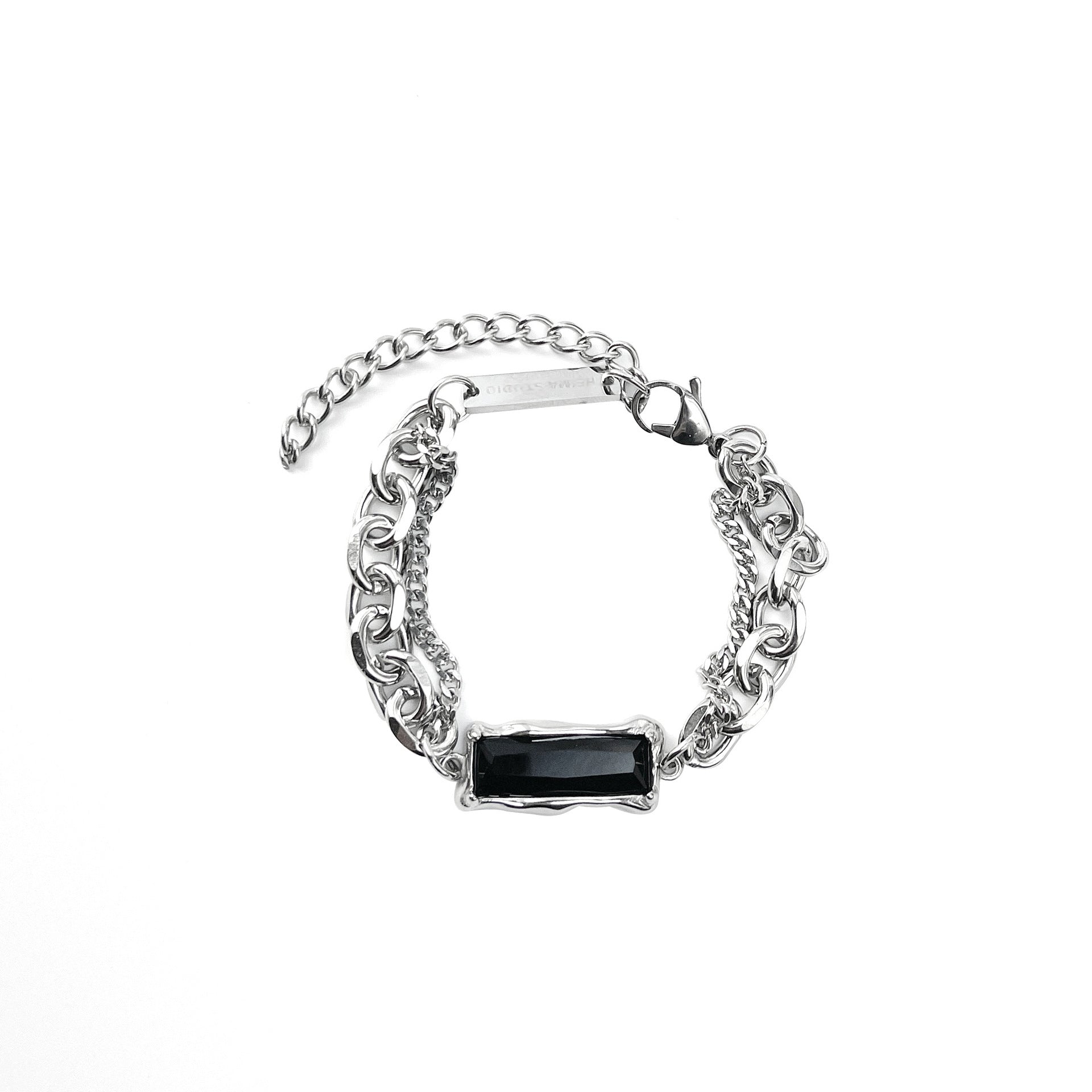 Wholesale  titanium steel  hip hop necklace