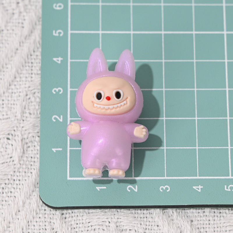 Wholesale 10pcs Rubber Cute Cartoon Beads DIY Bead Accessories