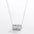 Wholesale S925 Sterling Silver  Hollow Pattern Pendant Necklace