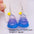 Wholesale Christmas 3D Christmas tree snowman resin earrings