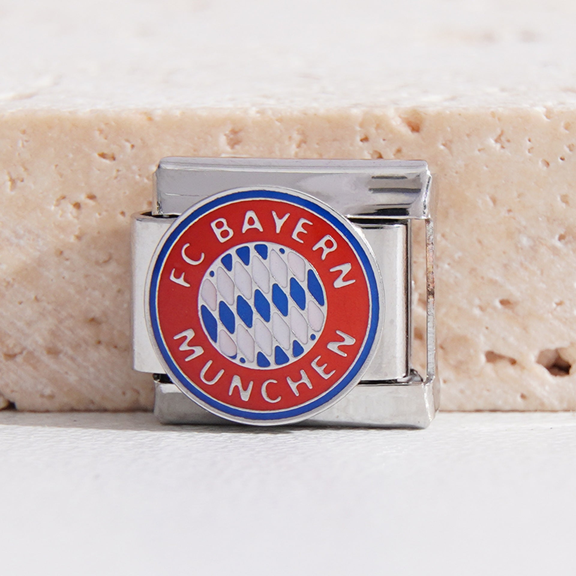 Wholesale Italian Charm Bracelet 9mm DIY Splicing Love Butterfly Football Club Stainless Steel Composable Bracelet