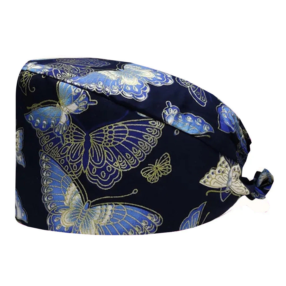 Wholesale Fashion cotton printed nurse cap