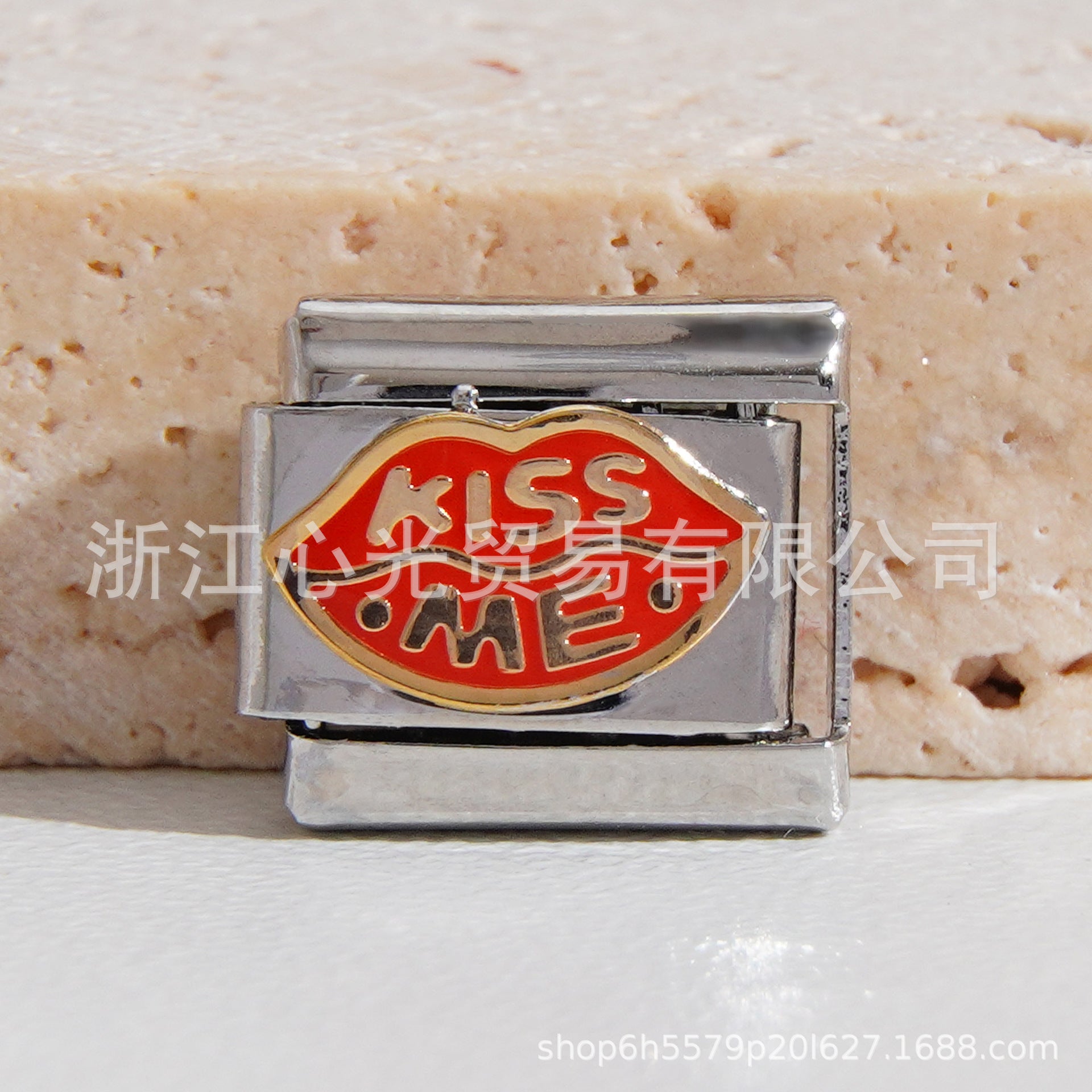 Wholesale Italian Charm Bracelet 9mm DIY Splicing Cute Creative Stainless Steel Composable Bracelet