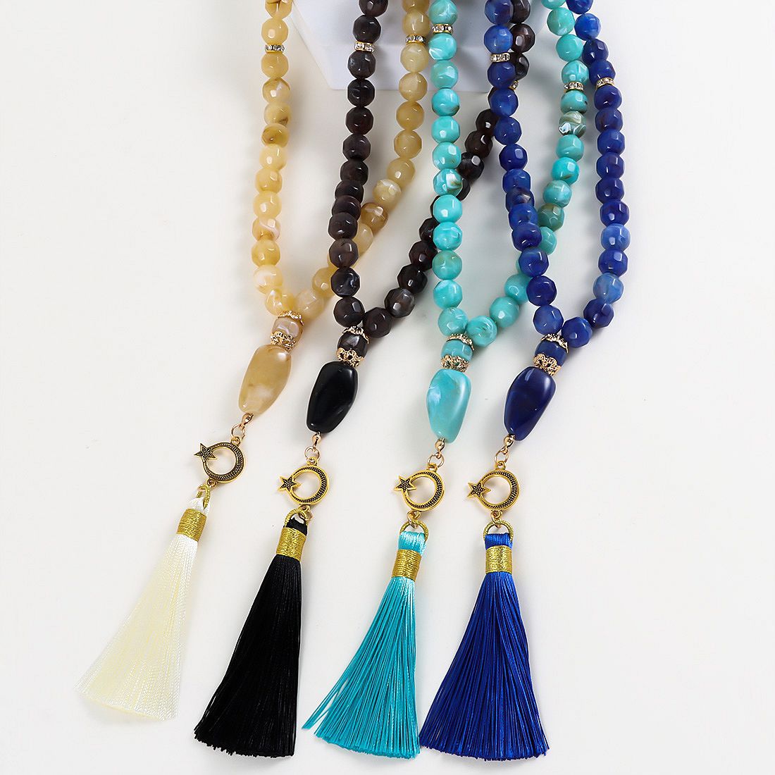 Wholesale Muslim Rosary Cut Round Bead Bracelet