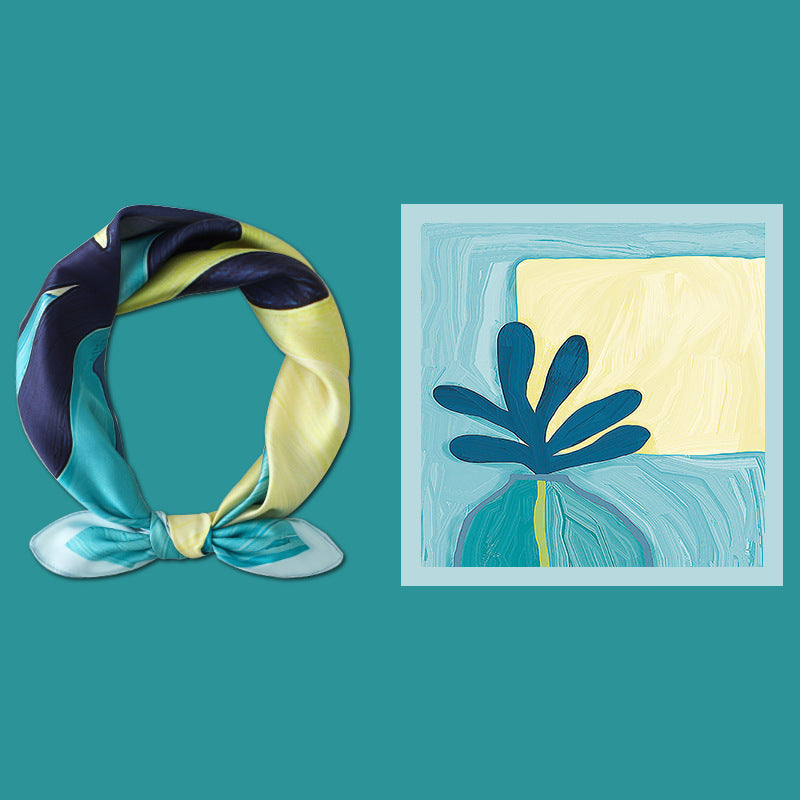 Wholesale Flight Attendant  Silk f 53* 53cm Large Square  Scarf