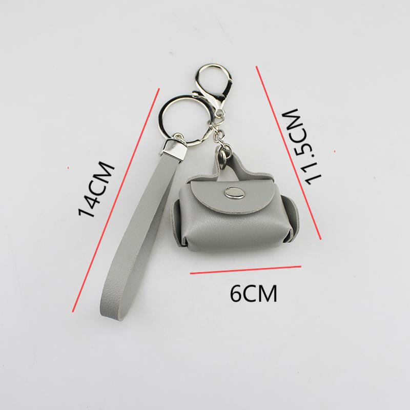 Wholesale PU Leather Coin Purse Keychain ACC-KC-TMS016