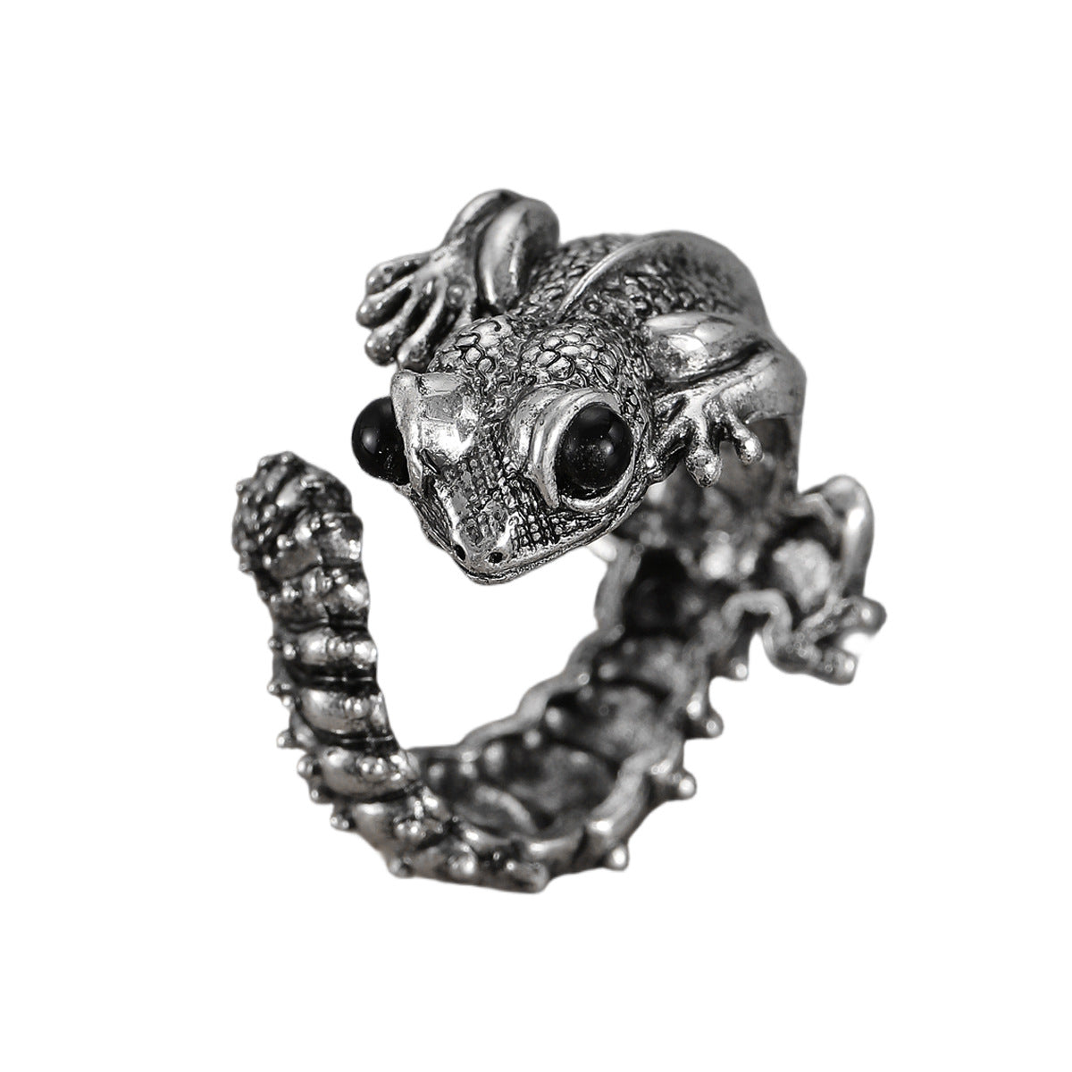 Wholesale Animal Hip-Hop Open Thai Silver Adjustable Ring