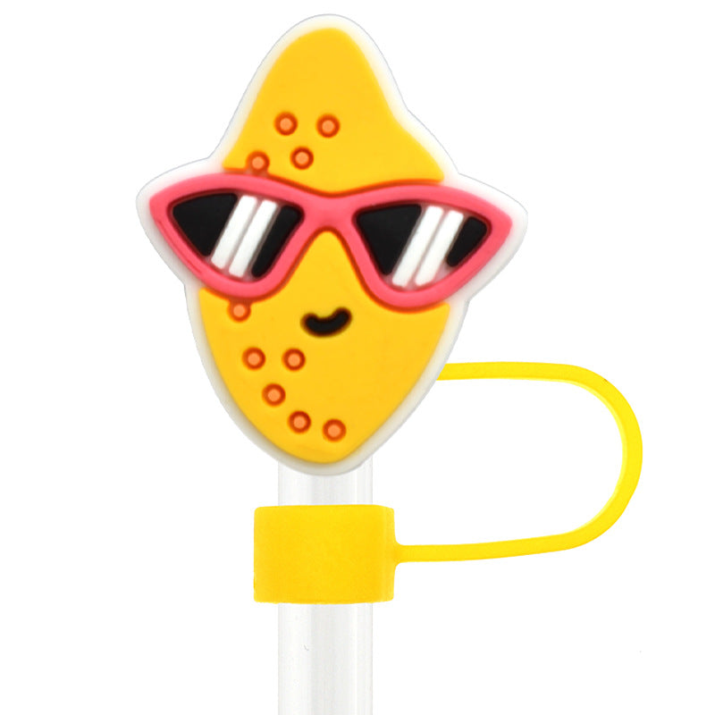 Wholesale Random 100pcs Summer Series Straw Tube Cap ACC-SCR-RYY065