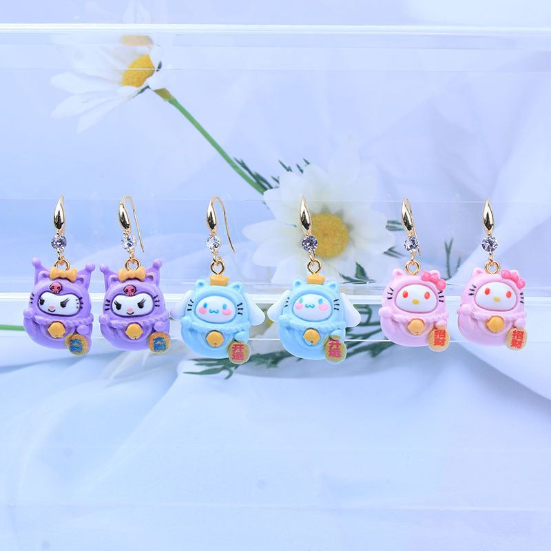 Wholesale Cartoon Cute Resin Earrings ACC-ES-Fany010