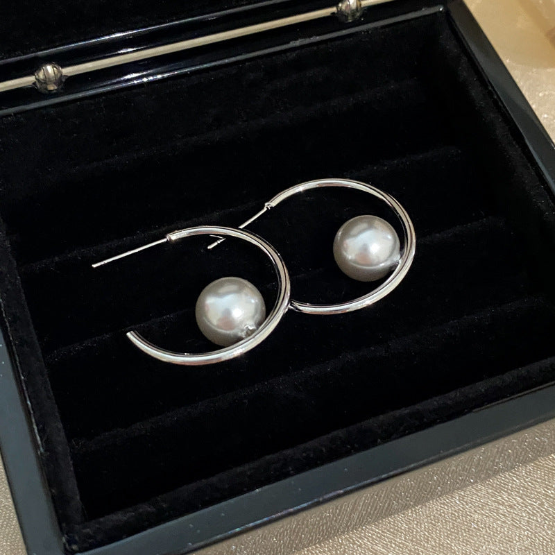 Wholesale Zircon Pearl Earrings Vintage Earrings ACC-ES-Huiih001