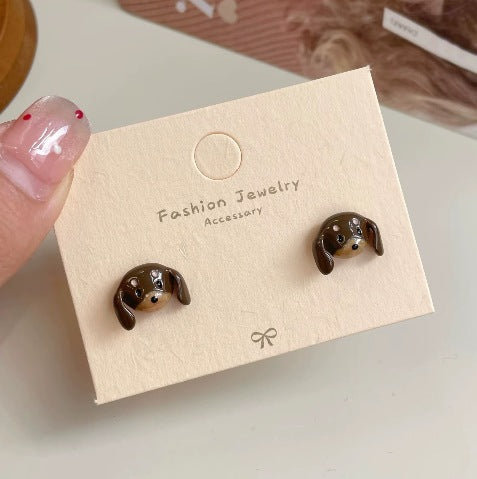 Wholesale Electroplated Alloy Cute Animal Earrings - Fashion Jewelry Accessory for Gift or Resale
