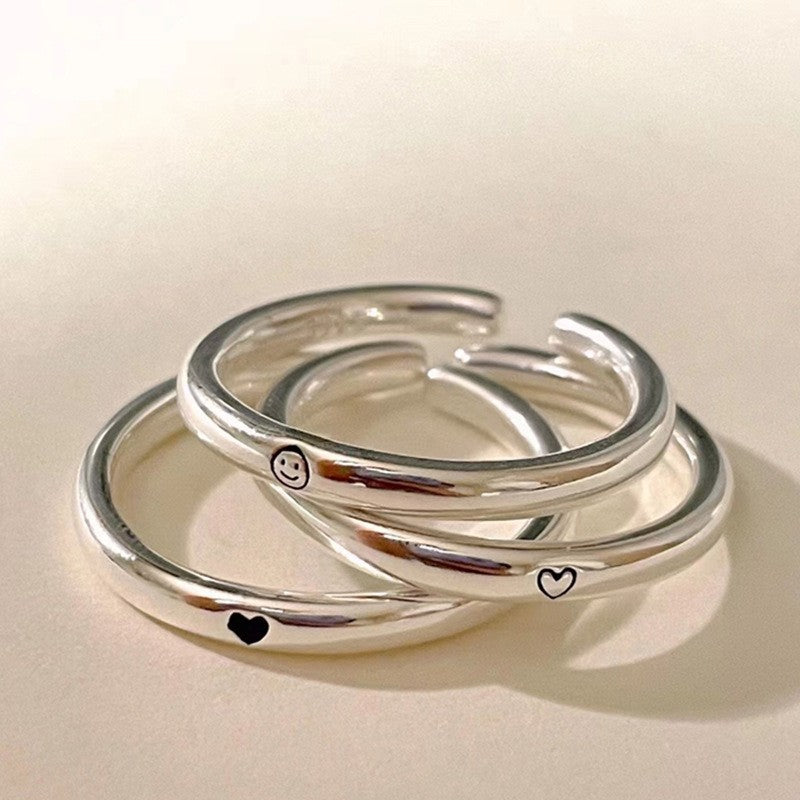 Wholesale Plain Love Ring with Adjustable Opening ACC-RS-YaoFeng010