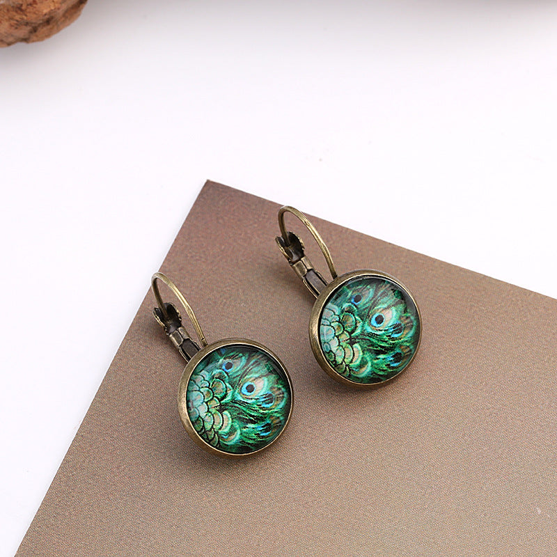 Wholesale Chrysanthemum Tree of Life Turtle Butterfly Earrings