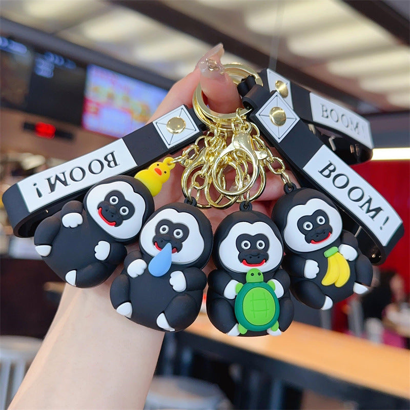 Wholesale Cartoon PVC Soft Glue Cute Keychain ACCVIP-KC-YueWei002