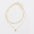 Wholesale Metal Three Layer Round Pendant Necklace